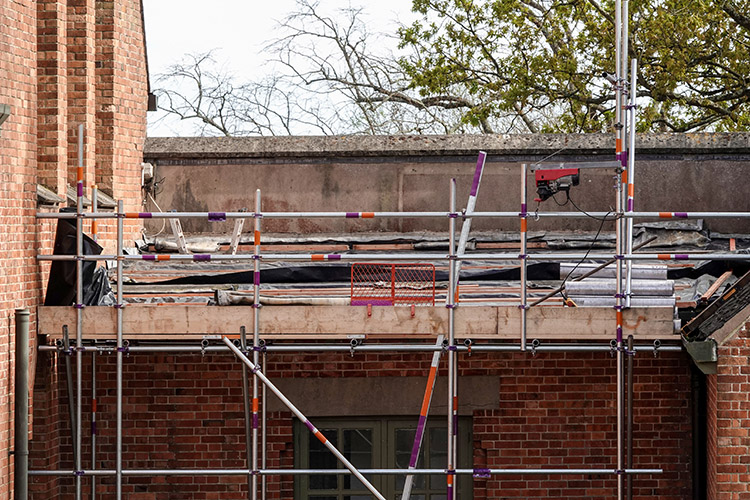 Quarr Abbey Roof Repair