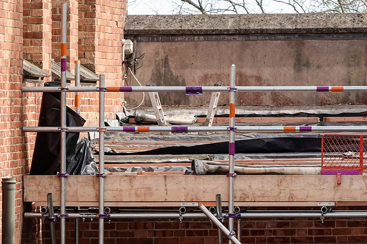 Quarr Abbey Roof Repair