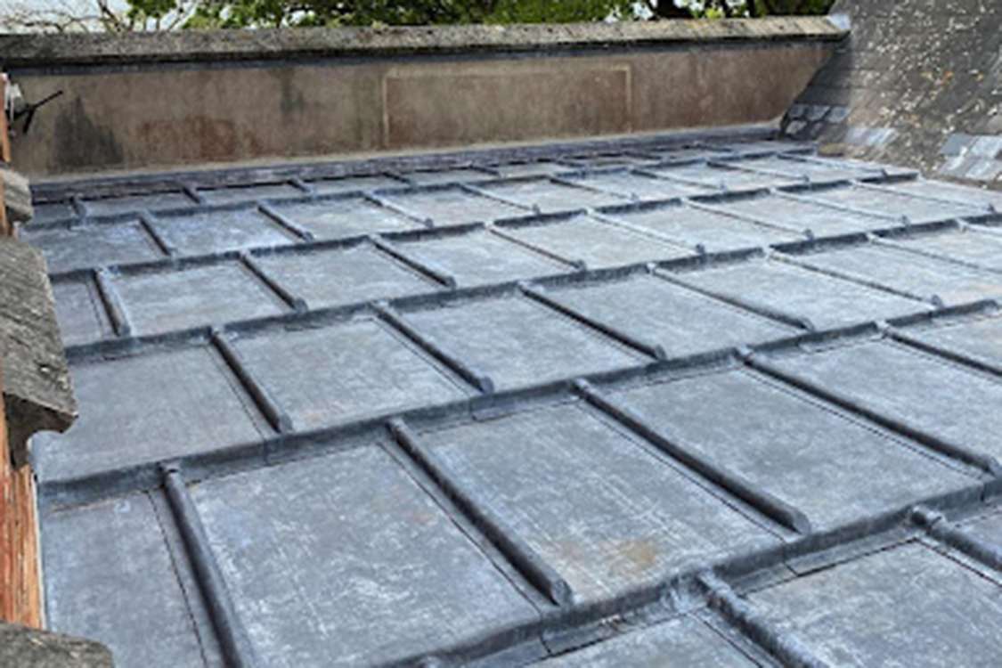 Quarr Abbey Guesthouse Lead Roof
