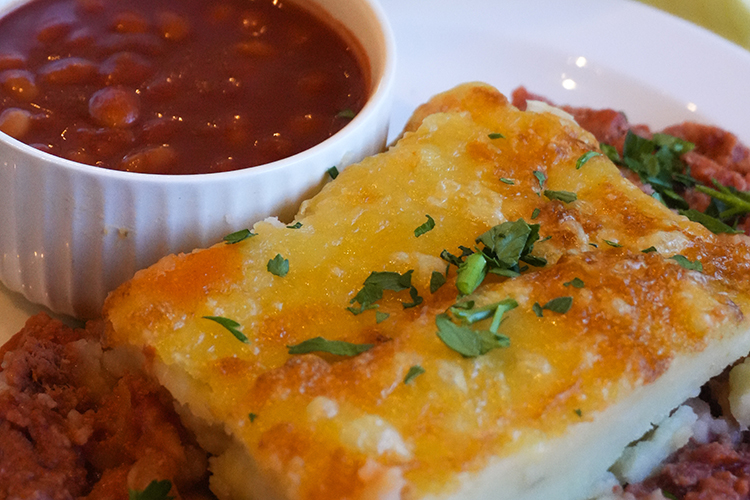 Corned Beef Hash at Quarr Abbey