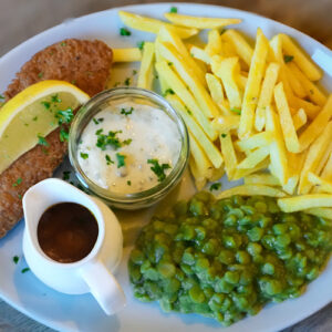Fish & Chips at Quarr Abbey